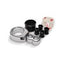 Cable Clamps, 1"-1 1/8" Dual Throttle/Clutch, Chrome