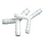 WYE Connector 3/8" (9.5mm) - 10 pcs