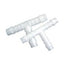 Tee Connector 1/4" (6.4mm) - 10 pcs