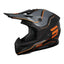 Shot Pulse Lines Helmet Black/Orange Matt
