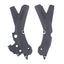 POLISPORT FRAME PROTECTORS SHERCO SE/SEF 17-24 - NARDO GREY