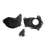 POLISPORT ENGINE COVER PROTECTION KIT YAMAHA YZ450F WR450F - BLACK
