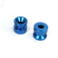 LA CORSA REAR STAND PICK UP KNOBS - BLUE - 8MM