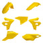 POLISPORT RESTYLE KIT SUZUKI DRZ400/SM 00- YELLOW