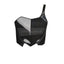 POLISPORT FRONT NUMBER PLATE CRF250R 10-13/CRF450R 09-12 - BLACK