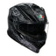 AGV K7 - DAMASCUS BLACK/SILVER