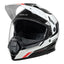 Merlin Torres Block Helmet White/Red