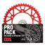 PRO PACK - RK CHAIN & SPROCKET KIT GOLD+RED 13/50 CRF250R 04-17