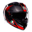 AGV K3 - STRIGA MATT BLACK/GREY/RED