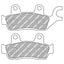 FERODO Disc Pad Set - FDB2329EF ECO Friction Non Sintered Compound