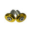 Extreme Bar Ends Alloy 3 Piece - Gold