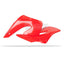 POLISPORT RADIATOR SHROUDS HONDA CR125/250 00-01 - RED