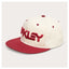 Oakley Mark III Hat - OSFM - Arctic White/Iron Red