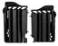 POLISPORT RADIATOR LOUVERS HONDA CRF450R 13-14 - BLACK