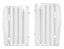 POLISPORT RADIATOR LOUVERS HONDA CRF250R 10-13 - WHITE