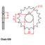 FRONT SPROCKET - STEEL 15T 630P (31-001-15)