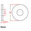 SPACER TO MAKE 490 SERIES W/OUT CUS