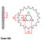 FRONT SPROCKET - STEEL 11T 520P (31-223-11)