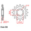 FRONT SPROCKET - STEEL 14T 520P (31-ML3-14)