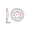 REAR SPROCKET - STEEL 45T 525P (42-B06-45)