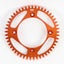 RK ALLOY RACING SPROCKET - 49T 428P - ORANGE