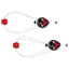 SIDI Spare Part - SIDI #85 Vortice Tecno Instep Tensioner - 100mm - Black/Red
