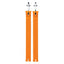 SIDI Spare Part - SIDI #45 Crossfire 1&2 Straps Extra Long - Pair - Orange