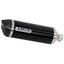 ARROW 71855AKN Silencer - RACE-TECH Aluminium Dark with Carbon End Cap