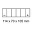 ROADSTAR CTX5L-BS BATTERY 12V MF 4Ah