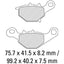 FERODO Disc Pad Set - FDB2197 SG Sinter Grip Sintered Compound - Off-Road