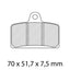 FERODO Disc Pad Set - FDB2201 ST