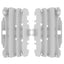 POLISPORT RADIATOR LOUVERS YAMAHA YZ250F/450F 07-09 - WHITE