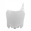POLISPORT FRONT NUMBER PLATE HONDA CRF250R 14-17/CRF450R 13-16 - WHITE
