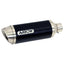 ARROW 71813AON Silencer - THUNDER Aluminium Dark with Steel End Cap