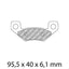 FERODO Disc Pad Set - FDB2272 SG Sinter Grip Sintered Compound - Off-Road