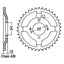 REAR SPROCKET - STEEL 51T 428P (32-482-51)