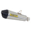 ARROW 71817XKI Silencer - X-KONE Nichrom Silver with Carbon End Cap