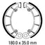 FERODO Brake Shoe Set - FSB761