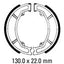 FERODO Brake Shoe Set - FSB776