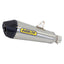 ARROW 71818XKI Silencer - X-KONE Nichrom Silver with Carbon End Cap