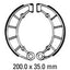 FERODO Brake Shoe Set - FSB795