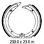 FERODO Brake Shoe Set - FSB805