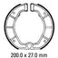 FERODO Brake Shoe Set - FSB863