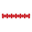 POLISPORT ARMADILLO 4T HEAD PIPE GUARD LONG 40CM - RED