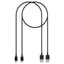 Quad Lock Waterproof Wireless Charging Head USB Cables