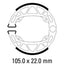 FERODO Brake Shoe Set - FSB952