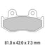 FERODO Disc Pad Set - FDB382 SG Sinter Grip Sintered Compound - Off-Road