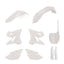 POLISPORT MX KIT YAMAHA YZ125/250 21 - WHITE (INCL. FORK GUARDS)