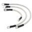 All Balls Battery Cable Kit - Clear - 3pce