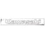 STICKER RACING D/CUT - KAWASAKI, WHITE 930 X 110